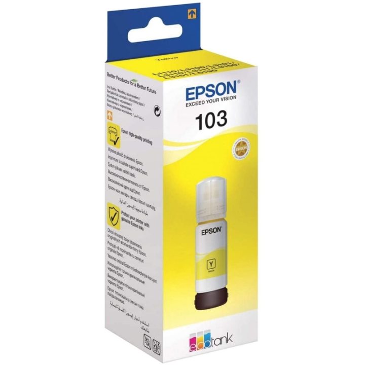 Epson 103 Garrafa de tinta amarela EcoTank