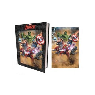 Quebra-cabeças livro lenticular Prime 3D Marvel Vingadores Originais