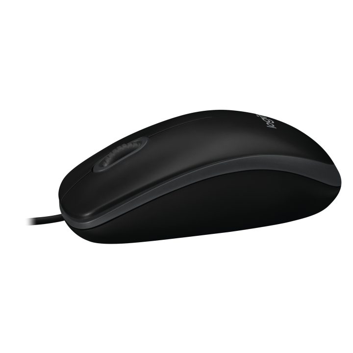 Logitech B100 rato de escritório ambidestro USB tipo A óptico 800 DPI