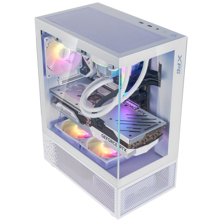 XPG INVADER X MINI KOMPAKTES MID-TOWER-CASE Branco
