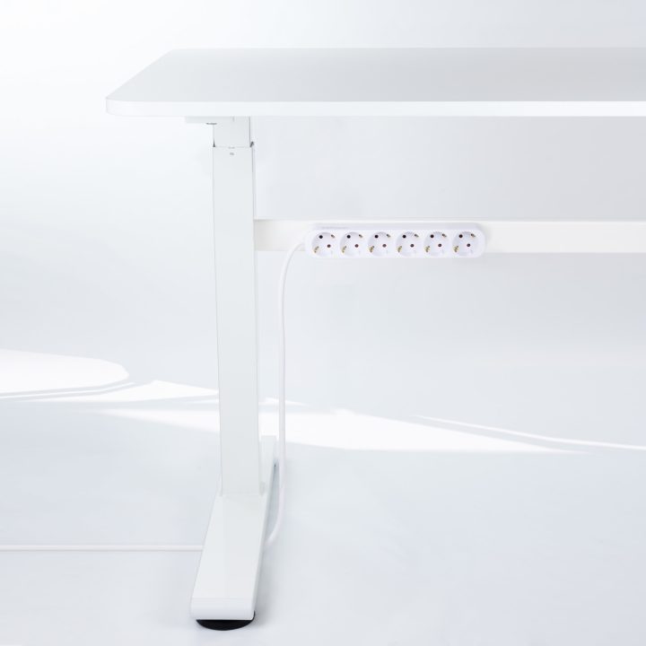 Nanocable Régua de Tomadas com 6 Tomadas, 1,4 m, Branco