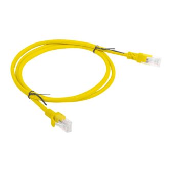 Cable red Lanberg latiguillo cat.6 UTP 1m amarillo fluke passed…