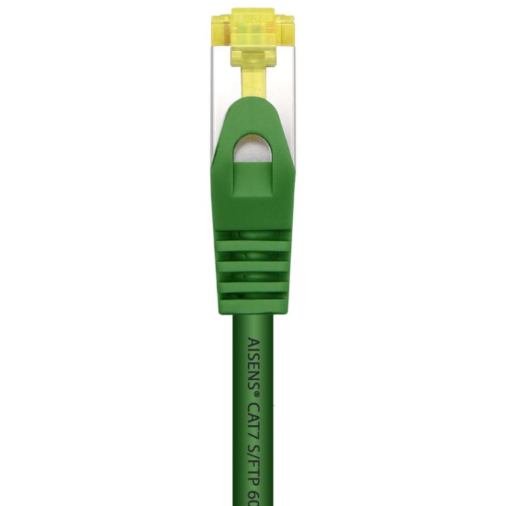 AISENS RJ45 Patch Cable LSZH Cat.7 600 MHz S/FTP PIMF AWG26, Yellow…