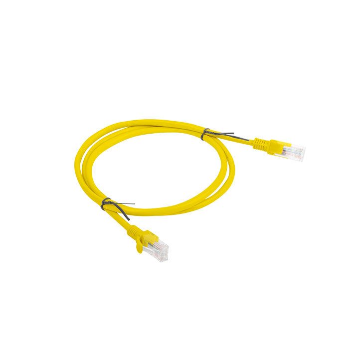 Lanberg Cat.6 UTP Patch Cable 1m Yellow Fluke Passed…