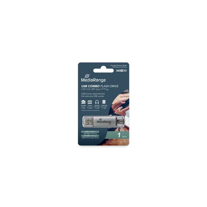 Pendrive combo 512GB USB 3.2 Mediarange high p. (MR940-1)