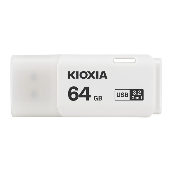 Memória USB 3.2 KIOXIA 64GB U301 branco (LU301W064GG4)