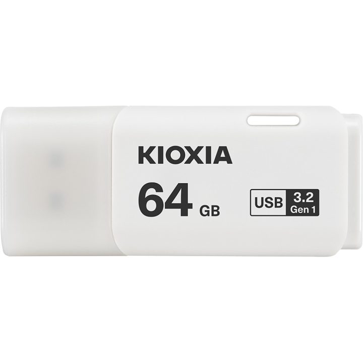 Memória USB 3.2 KIOXIA 64GB U301 branco (LU301W064GG4)