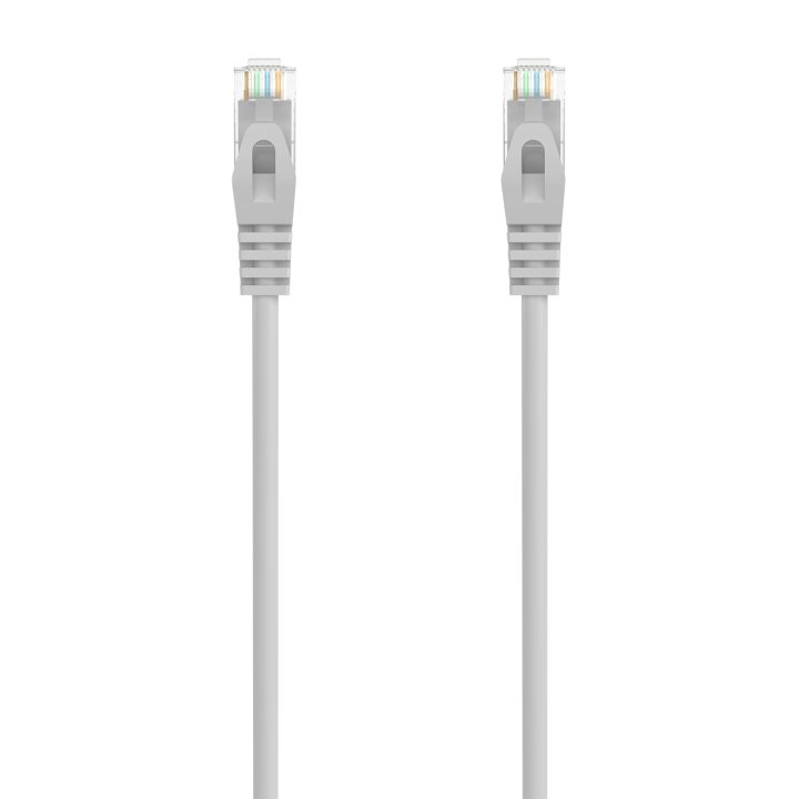 AISENS Cat.6A 500 MHz UTP AWG24 LSZH RJ45 Patch Cable, Gray, 30CM