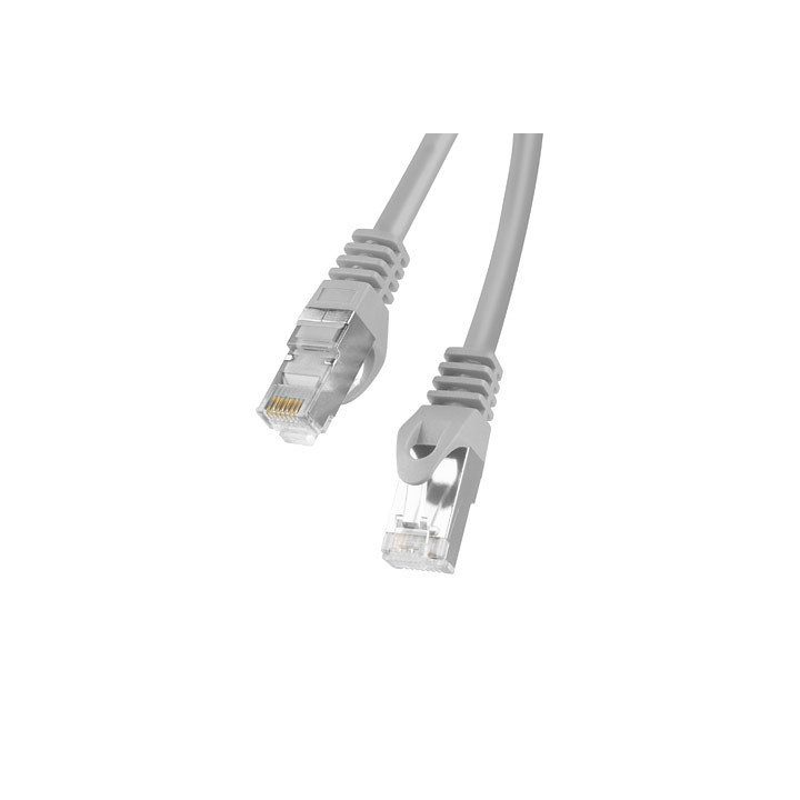 Lanberg Cat.6 FTP Patch Cable 0.25m Gray Fluke Passed…