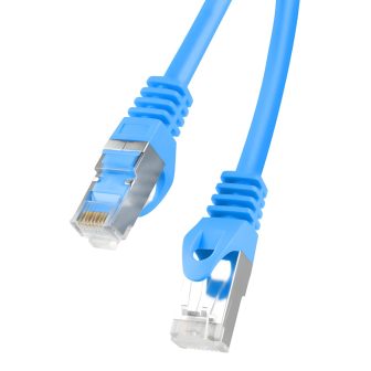 Lanberg Cat.6 FTP Patch Cable 1m Blue Fluke Passed (PCF6-10CC-0100-B)
