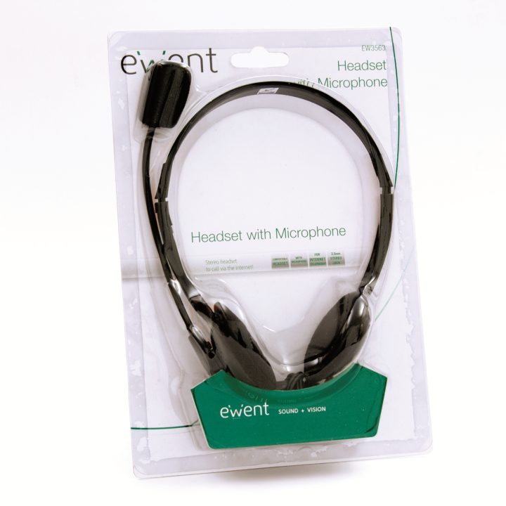 Ewent Wired Over-Ear Headset (EW3563)