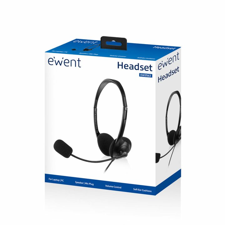 Ewent Con auriculares de diadema com cabo (EW3563)