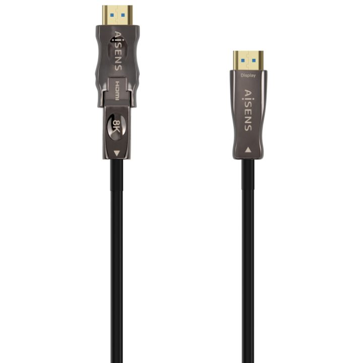AISENS Detachable Ultra High Speed HDMI V2.1 AOC Cable / HEC 8K@60Hz…