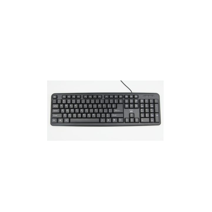 Ewent EW3109 teclado Universal USB QWERTY Español Preto