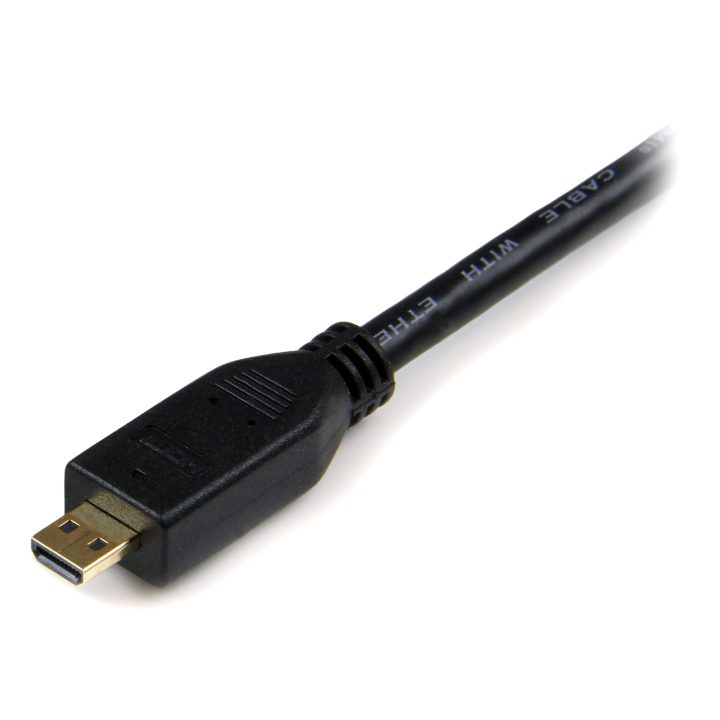 StarTech.com Cable de 50cm Micro HDMI a HDMI con Ethernet - Vídeo de…