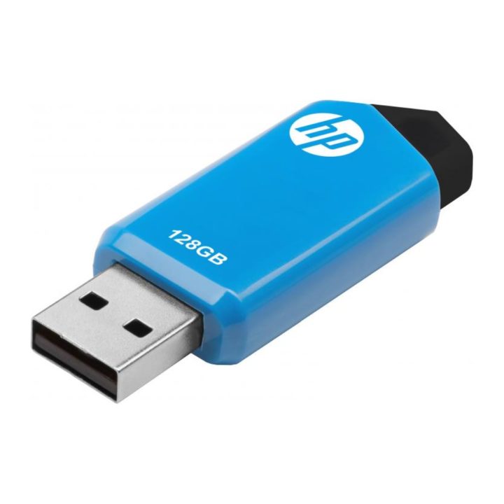 HP v150w unidade flash USB 32 GB USB tipo A 2.0 Preto, Azul