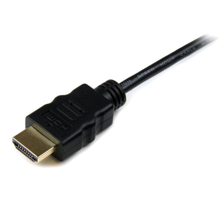 StarTech.com 50cm Micro HDMI to HDMI Cable with Ethernet - 4K Video…