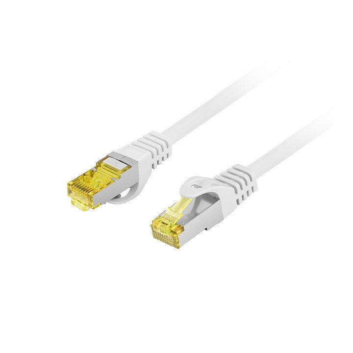 Lanberg Cat.6a S-FTP LSZH Cu Patch Cable 0.25m Gray Fluke Passed…