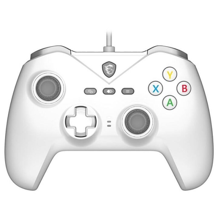 MSI FORCE GC200 WHITE Controller and Steering Wheel White USB…
