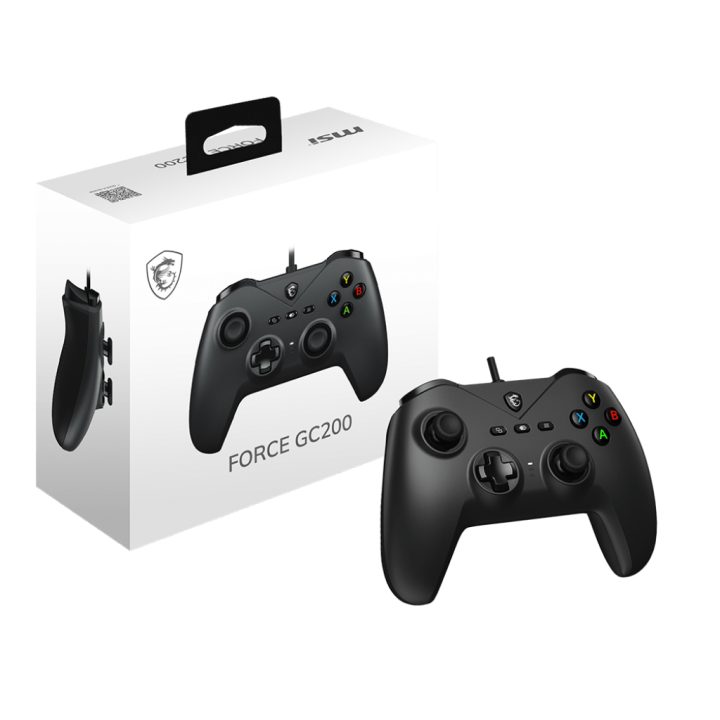 MSI FORCE GC200 WHITE comando e volante Branco USB Gamepad…