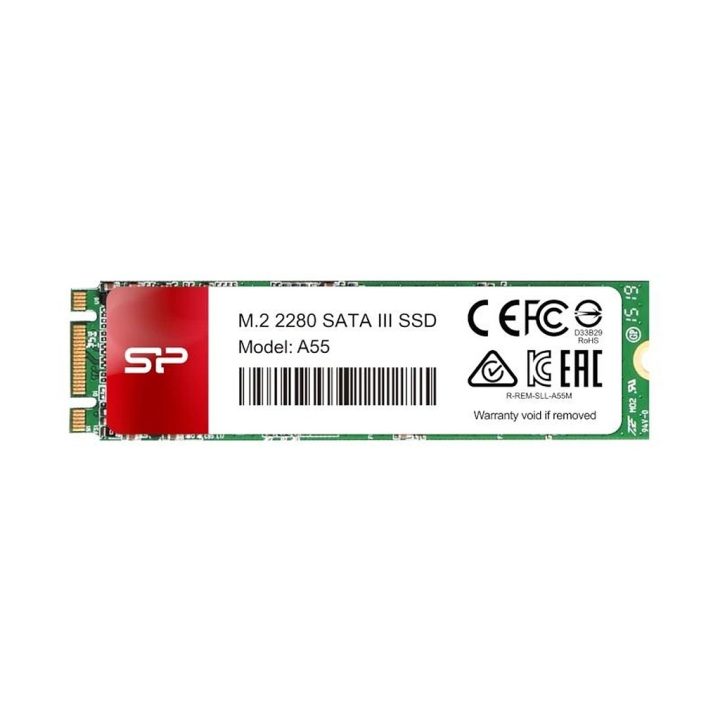 Silicon Power SP A55 SSD M.2 2280 SATA3 de 128 GB (SP128GBSS3A55M28)