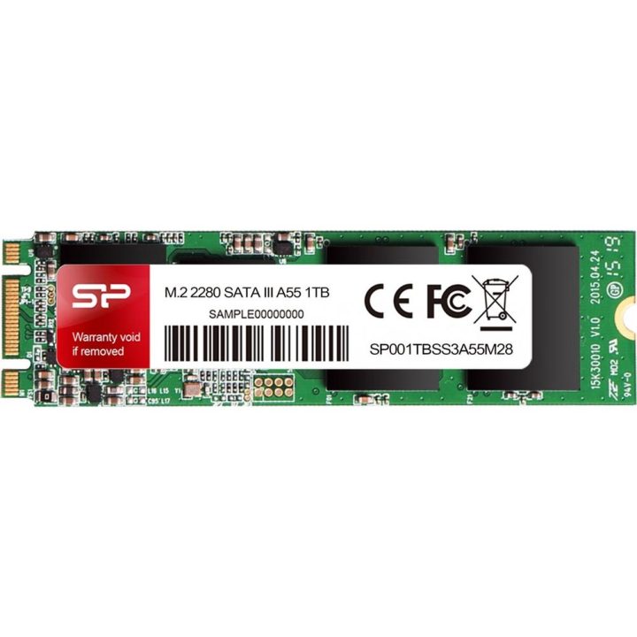 Silicon Power SP A55 SSD M.2 2280 SATA3 de 128 GB (SP128GBSS3A55M28)