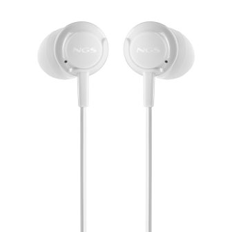 NGS CROSS STEP Wired In-Ear Headphones Calls/Music USB Type-C White