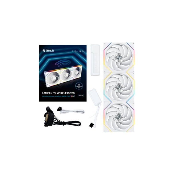 Ventilador 120X120 Lian Li Unifan TL120 Wireless white 3…