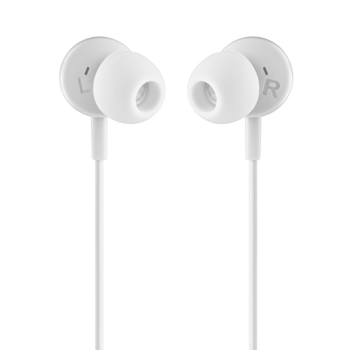 NGS CROSS STEP Wired In-Ear Headphones Calls/Music USB Type-C White