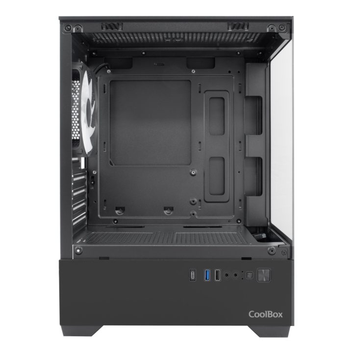 CoolBox Gaming Caixa MATX GM200 Vision Lite Branca USB-C 3.2 Gen1 Sem…