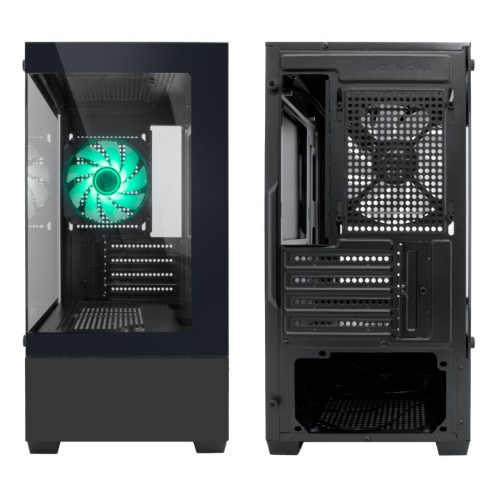 CoolBox Gaming Caja MATX GM200 Vision Lite Blanca USB-C 3.2 Gen1 Sin…