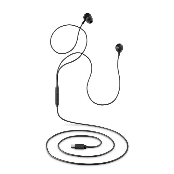 NGS CROSS STEP Wired In-Ear Headphones Calls/Music USB Type-C White