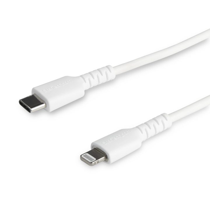StarTech.com Cabo Resistente USB-C a Lightning de 1 m Branco - Cabo…
