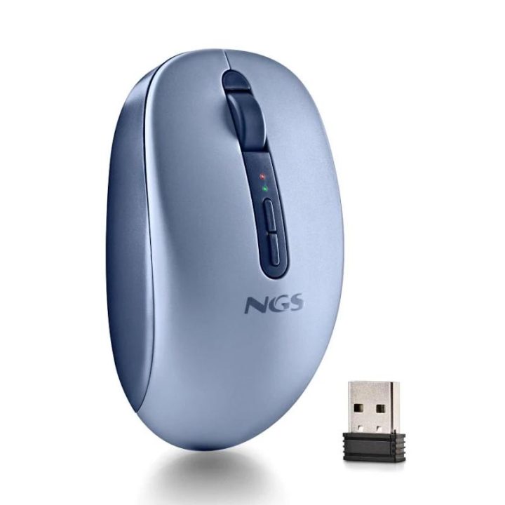 NGS FOG DUAL BLUE rato Universal Ambidestro RF Sem Fios + Bluetooth…