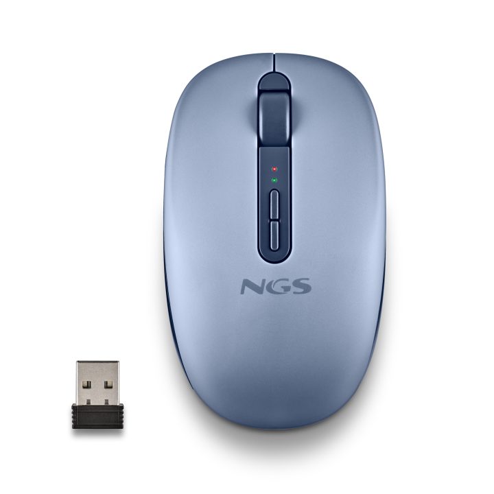 NGS FOG DUAL BLUE rato Universal Ambidestro RF Sem Fios + Bluetooth…