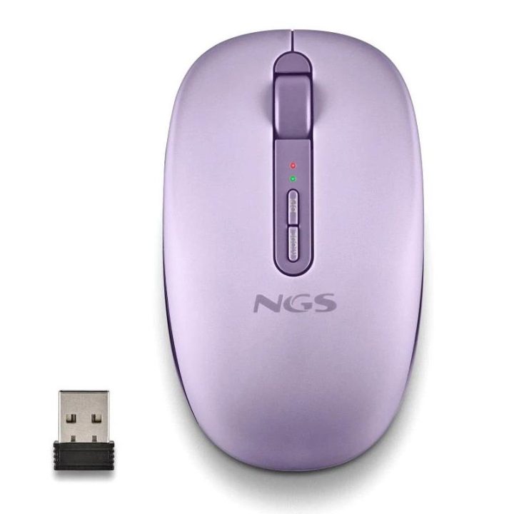 NGS FOG DUAL BLUE ratón Universal Ambidextro RF Wireless + Bluetooth…