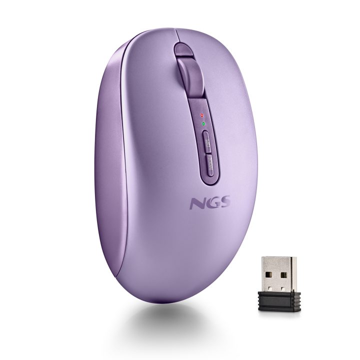 NGS FOG DUAL BLUE ratón Universal Ambidextro RF Wireless + Bluetooth…