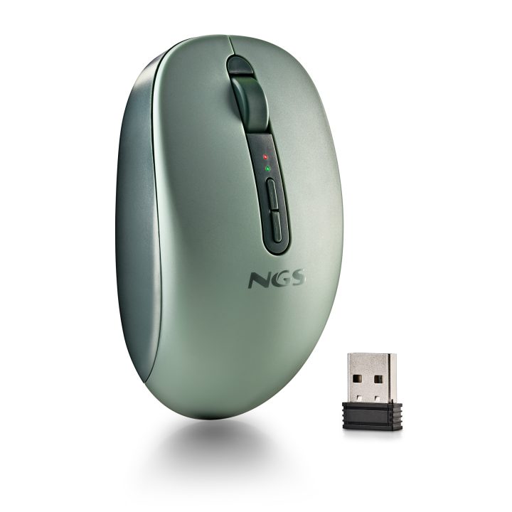 NGS FOG DUAL BLUE ratón Universal Ambidextro RF Wireless + Bluetooth…