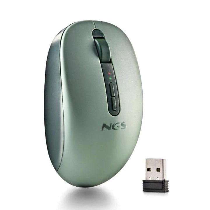 NGS FOG DUAL BLUE ratón Universal Ambidextro RF Wireless + Bluetooth…
