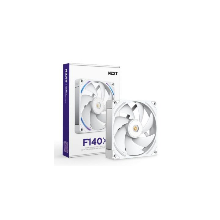 NZXT F140X RGB White 140 mm Fan (RF-U14PN-W1)