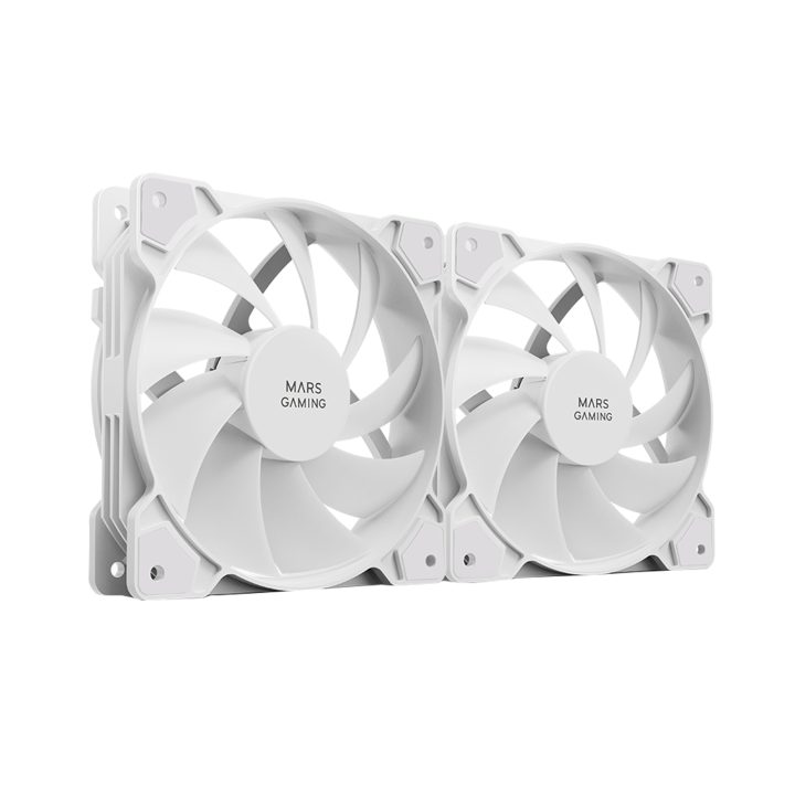 Mars Gaming MF-PROX2 Branco, Kit 2 Ventoinhas 120mm, Sistema…