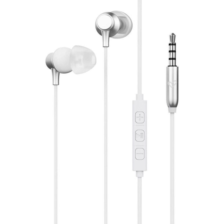 Energy Sistem Metallized In-Ear Headphones 3.5mm Jack White (457229)