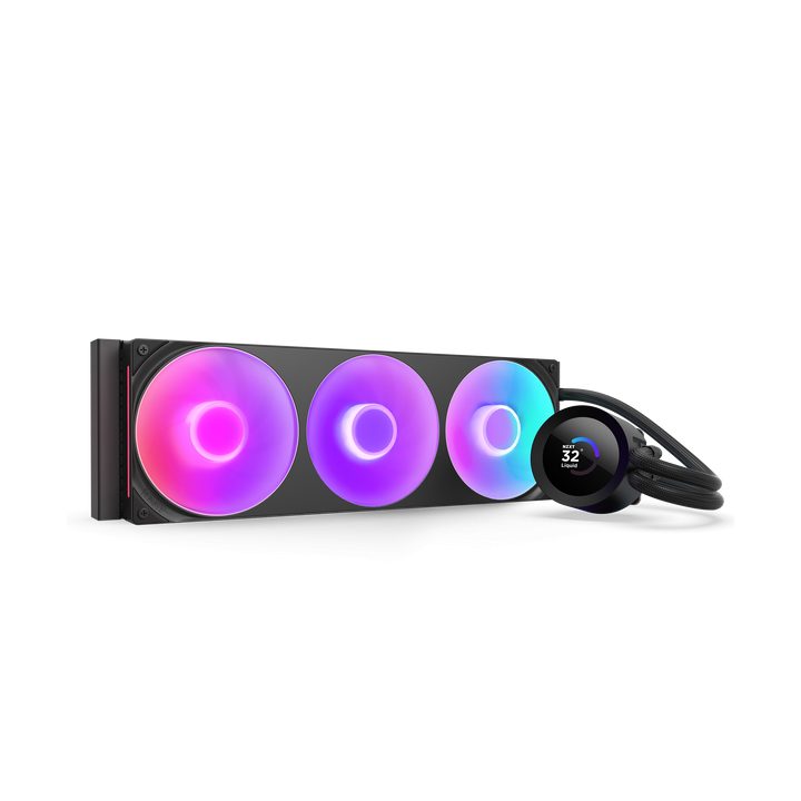 NZXT Kraken Plus 360 RGB AIO CPU Liquid Cooler White 1 piece(s)…