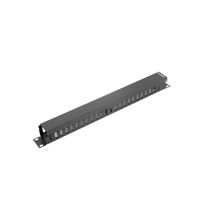 Organizador de cables Lanberg metalico 1u tipo a rack 19 gris…
