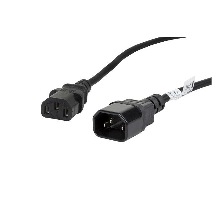 Cable alargador Lanberg alimentacion CPU IEC320 C13 h-IEC320 C14 m…
