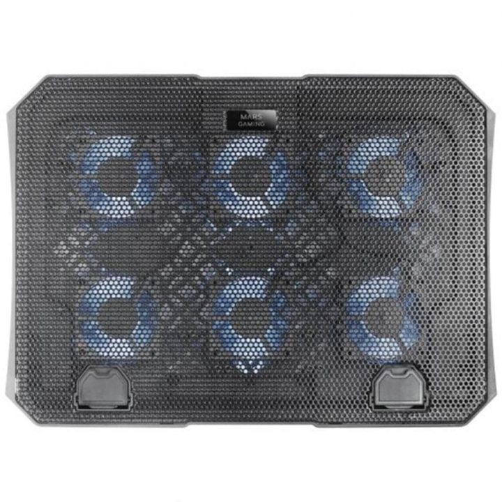 Mars Gaming MNBC23, Base Refrigeradora y Stand 16”, 6 Ventiladores…