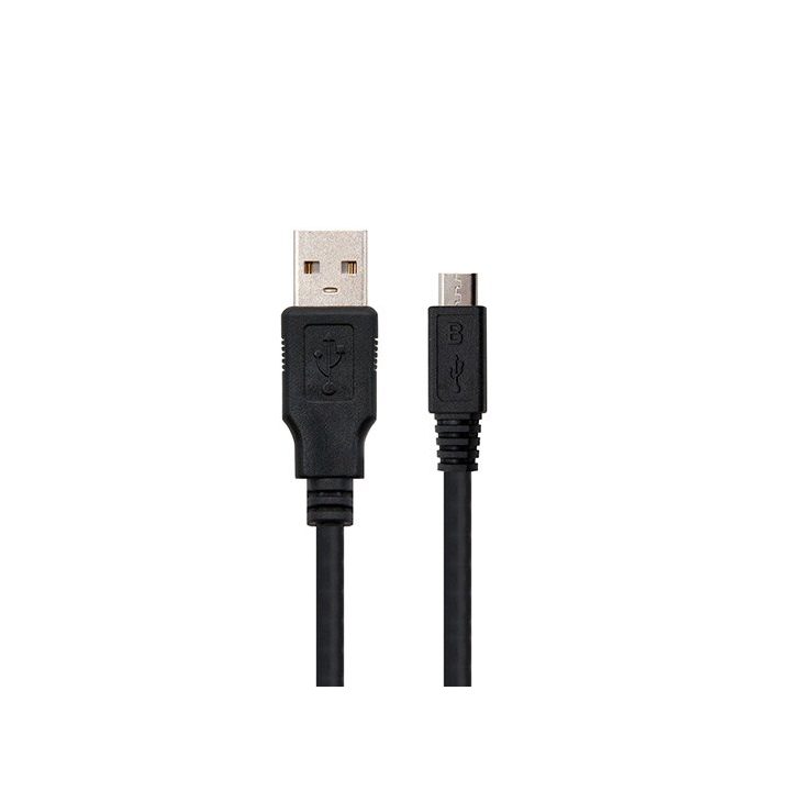 Nanocable CABLE USB 2.0, TIPO A/M-MICRO USB B/M, 0,8 M