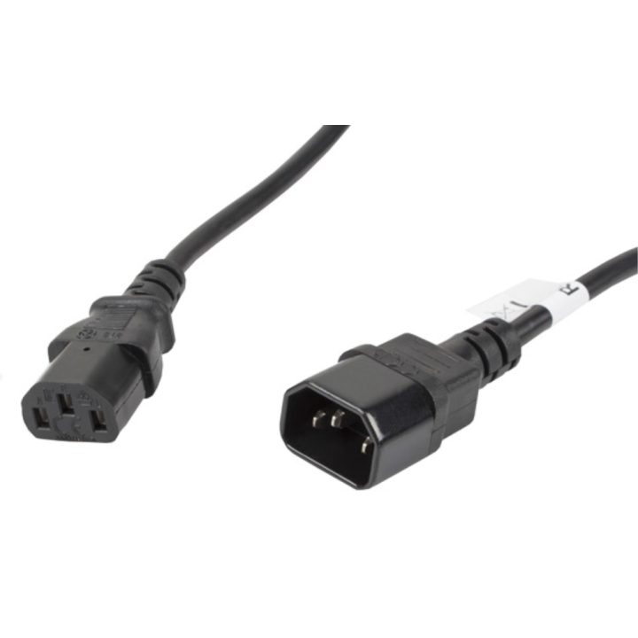 Cable alargador Lanberg alimentacion CPU IEC320 C13 h-IEC320 C14 m…