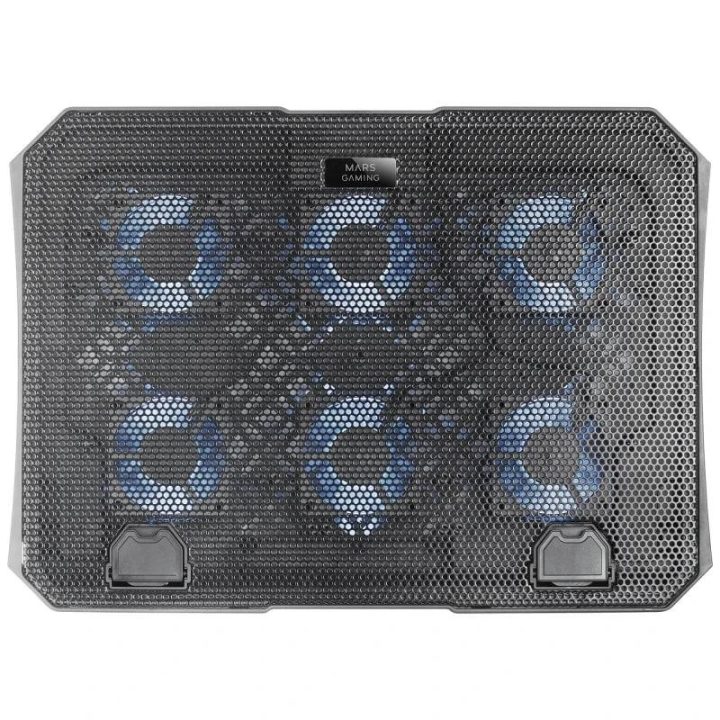 Mars Gaming MNBC23, Base de Arrefecimento e Suporte 16”, 6 Ventoinhas…