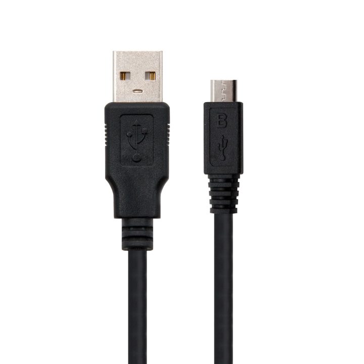 Nanocable USB 2.0 Cable, Type A/M-Micro USB B/M, 0.8 m